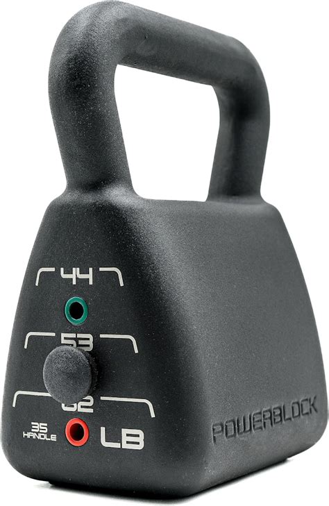 PowerBlock Adjustable Heavy Kettlebell 35 62 Lb Weight Set Durable