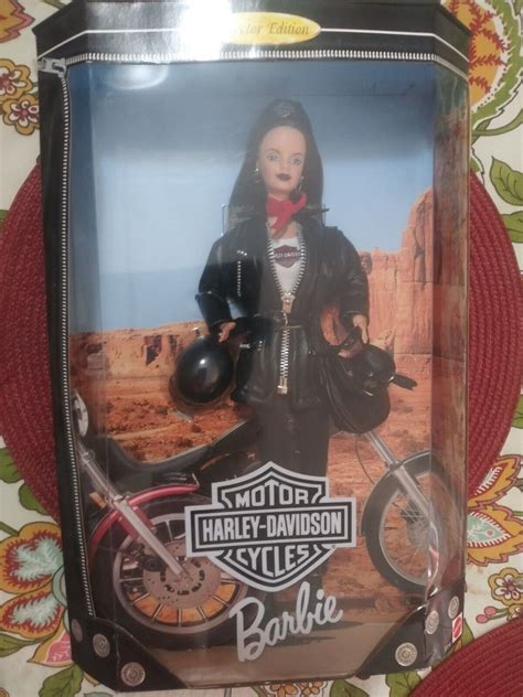 Harley Davidson Barbie Doll 1998 22256 Nrfb Ebay