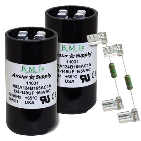 Pack Uf Mfd Hvac Motor Start Capacitors Vac Volt