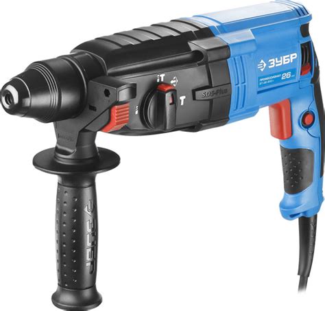 Перфоратор ЗУБР ЗП-26-800 К SDS-plus, 800Вт, 1200 об/мин, 4800 уд/мин ...