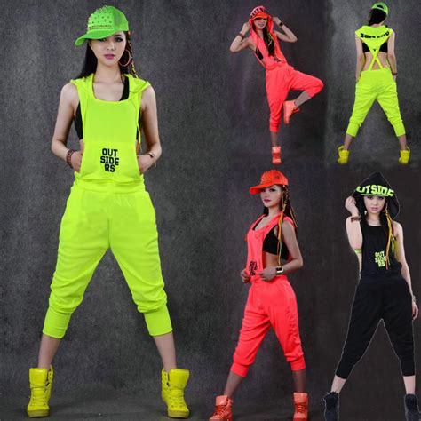 Hip Hop Dance Costume Performance Wear Women Romper European Playsuit