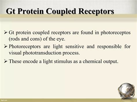 G protein coupled receptors and their Signaling Mechanism | PPTX 