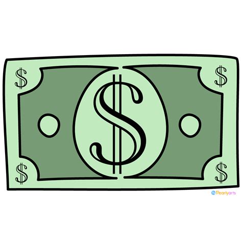 FREE Dollar bill clipart | Pearly Arts