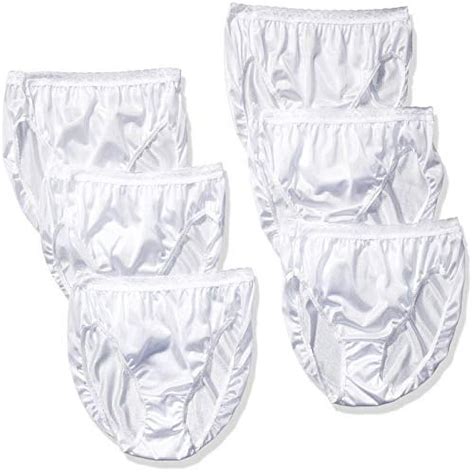 Hanes Women S 6 Pack Nylon Hi Cut Panties Assorted 9 Walmart