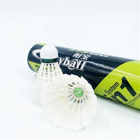 Anyball Brand 333 Model Duck Feather Badminton Shuttlecork Professional