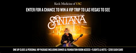 Keck Medicine Santana Las Vegas Sweepstakes May 2024