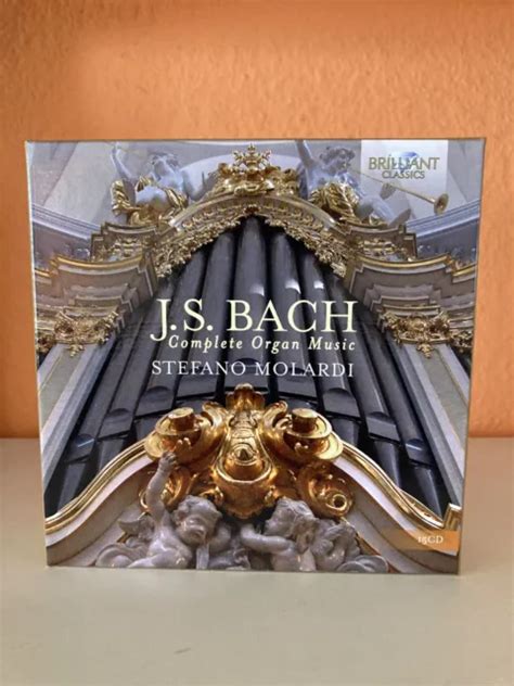 Johann Sebastian Bach Stefano Molardi Complete Organ Music Cd