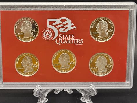 United States Mint State Quarters Silver Proof Set Ebay