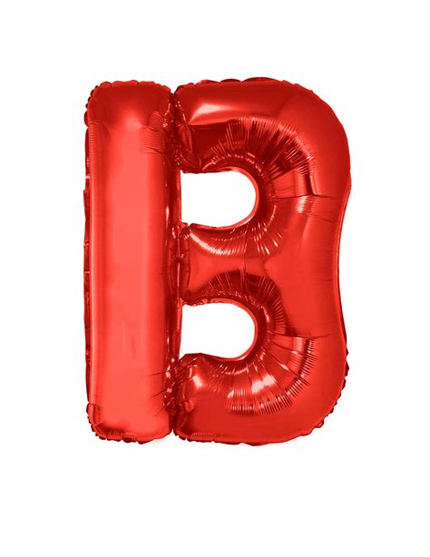 Ballon aluminium géant lettre B rouge 102 cm Deguise toi achat de