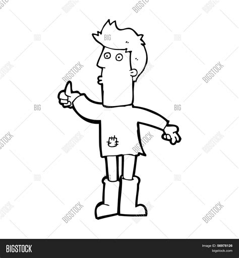 Cartoon Poor Man Vector & Photo (Free Trial) | Bigstock