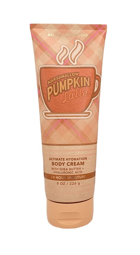 Bath Body Works Marshmallow Pumpkin Latte Body Cream With Hyaluronic