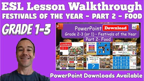 Esl Speaking Class Festivals Of The Year Powerpoint Walkthrough For