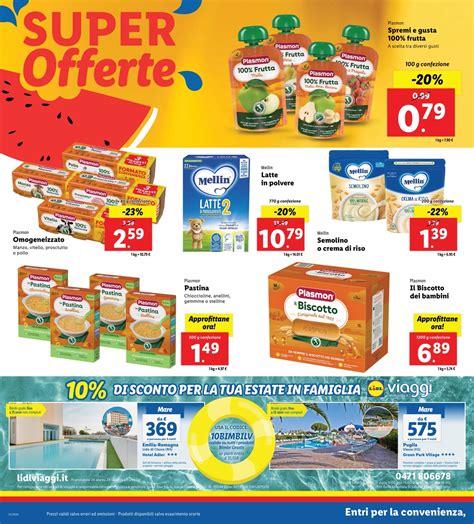 Volantino Lidl Nuovo Dal Luglio Al Agosto