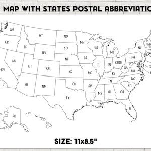 United States Map, USA States Sales Map, Printable United States Map ...