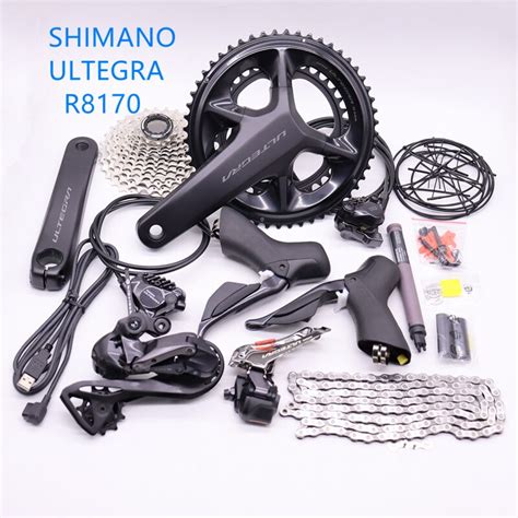 Shimano R8170 2x12 Speed 12S Disc Brake Di2 R8100 Crankset 170MM 172