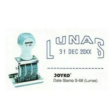 Jual Joyko Date Stamp S Stempel Tanggal Lunas Murah Berkualitas