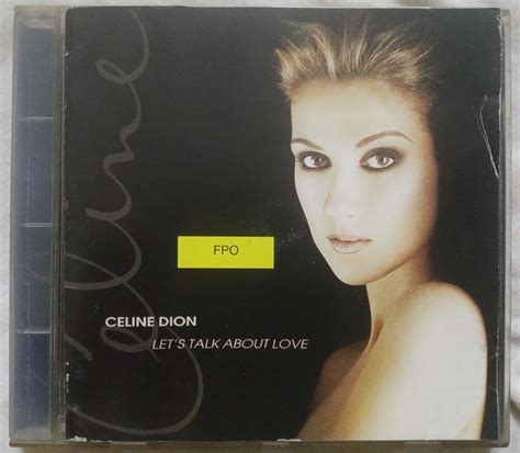 Celine Dion Lets Talk About Love Audio Cd Tamil Audio Cd Tamil Vinyl