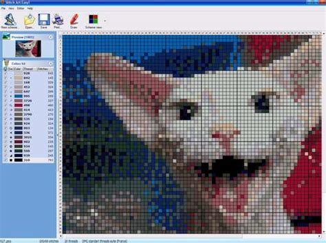 Программа для создания вышивки по фото. - вышивка бисером - Каталог ...