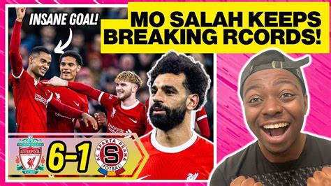 Four Goals In 15 Minutes Looool Mo Salah Is Too Good Liverpool 6 1