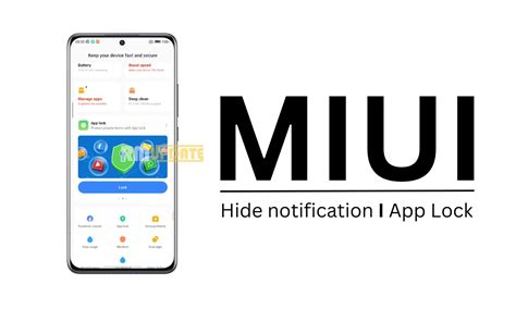 How To Use The Hide Notification Feature Of App Lock In Xiaomi Smartphones