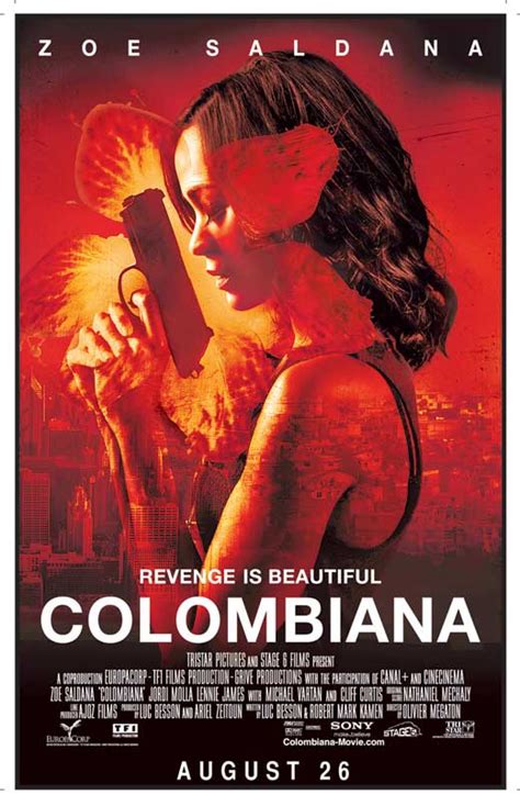 Colombiana Movie Posters From Movie Poster Shop