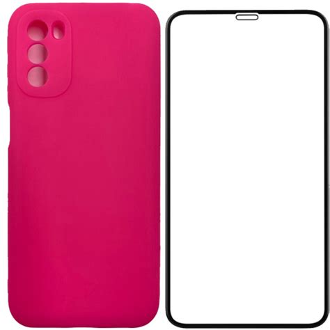 Kit Capa Silicone Premium Aveludada Película para moto G41 R no Shoptime