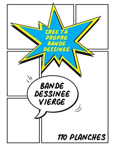 Amazon Cr E Ta Propre Bande D Ssin E Planches De Bd Vide Pour