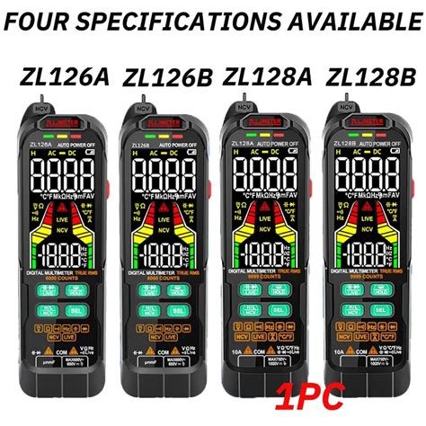 1 unidad ZL126A ZL126B ZL128A ZL128A ZL128B multímetro digital de alta ...