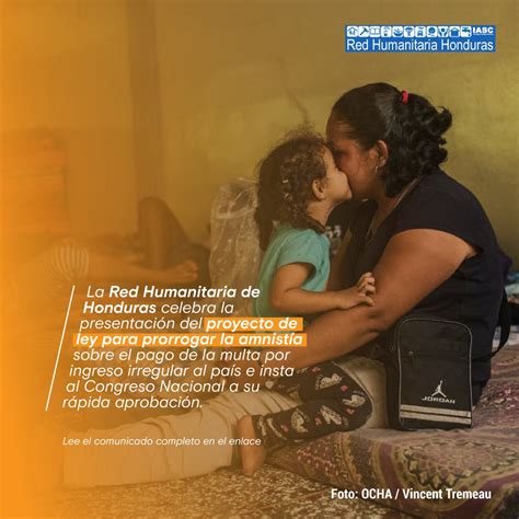 Onu Honduras On Twitter La Redhumanitariahn Liderada Por Las