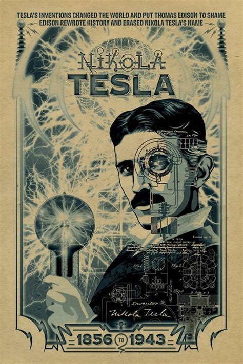 Nikola Tesla Electricity Wallpaper