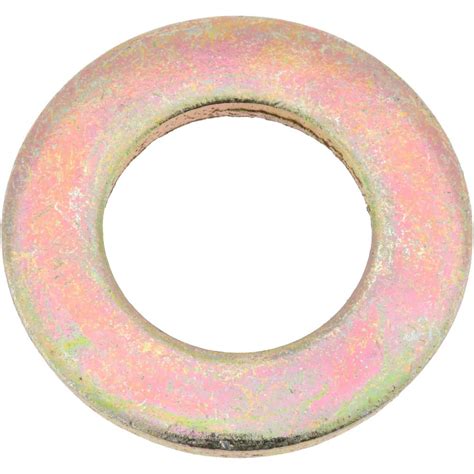 Value Collection 3 4 Screw SAE Flat Washer Grade 8 Steel Yellow