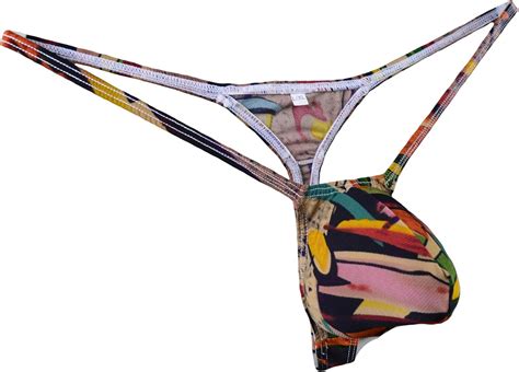 Buy WOSESE Mens Bulge Pouch G String Underwear Thongs Bikini WSS87 Online At Lowest Price In