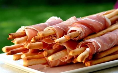 Prosciutto Wrapped Bread Sticks Recipe Hungryforever Food Blog