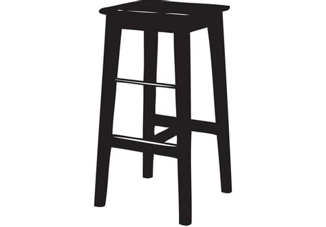 Bar Stool Vector Free Vector Art At Vecteezy