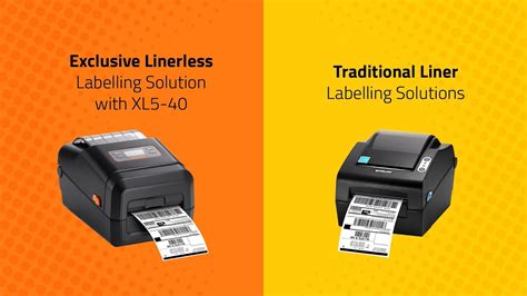 Linerless Labelling VS Liner Labelling - YouTube