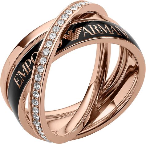 Emporio Armani Women S Ring Egs Amazon Co Uk Fashion