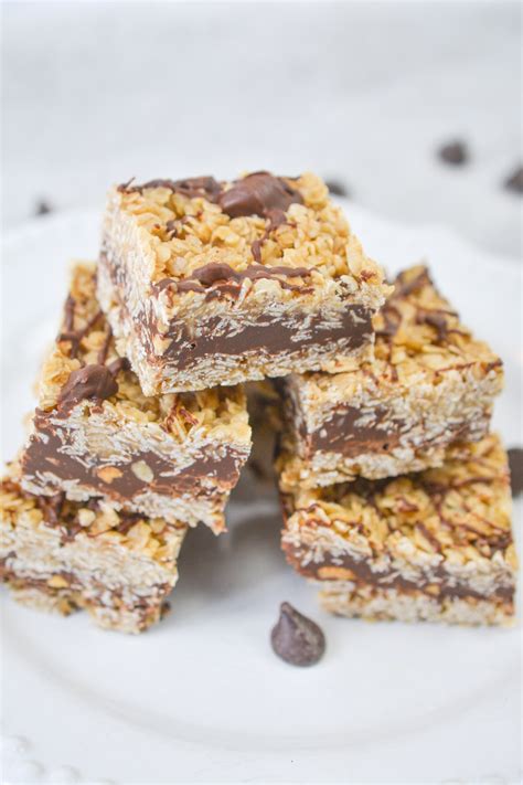 No Bake Chocolate Oat Bars Slow Cooker Living