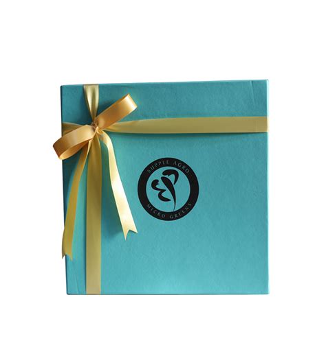 Gift Box Packing With Satin Golden Ribbon - Farm Fresh Products | Food Products Supplier ...