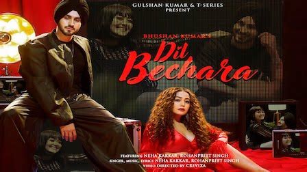 Dil Bechara Lyrics Neha Kakkar X Rohanpreet Singh