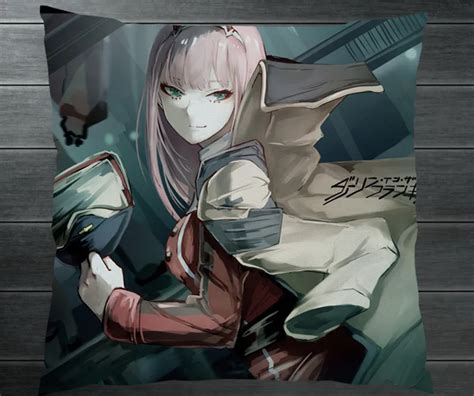 Darling In The Franxx Anime Zero Two Code Two Side Pillowcases