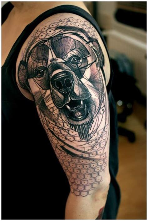 36 best Black Bear Tattoos For Men images on Pinterest | Bear tattoos ...