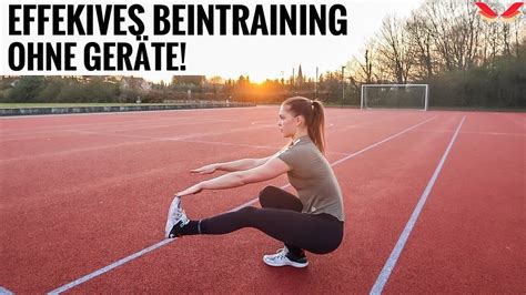 Extrem Effektives Beintraining F R Zuhause Drau En Hometraining