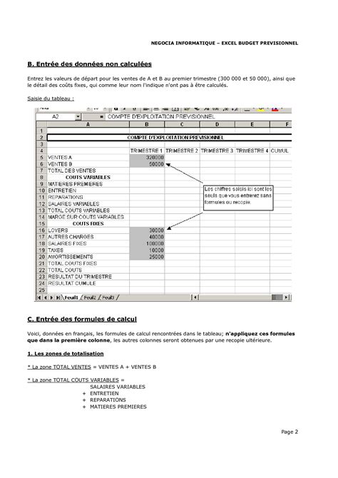 SOLUTION Coursexcel Cours Excel Budget Pr Visionnel Studypool