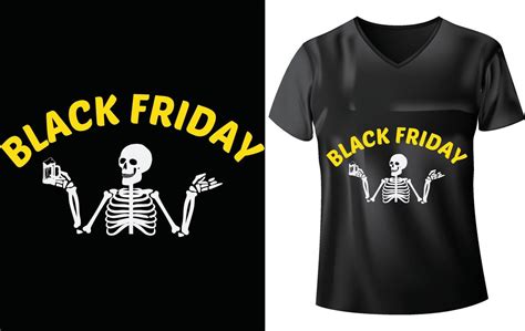 Black Friday T Shirt Design 11958182 Vector Art At Vecteezy