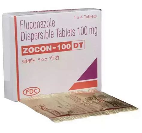 Fluconazole Dispersible Tablets 100 Mg At Rs 38 Stripe Fluconazole