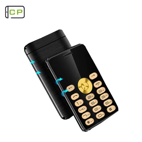 Original Mparty C555b Luxury Mini Phone Metal Body Bluetooth Dialer With Mp3 Dual Sim Support