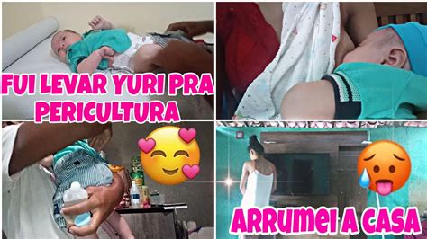 MESMO DESANIMADA NÃO POSSO PARA LEVEI YURI PRA FAZER PERIOCULTURA DELE