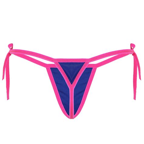 Women Crotchless Thongs Low Rise Bikini Underwear T Back Lingerie Briefs Panties EBay