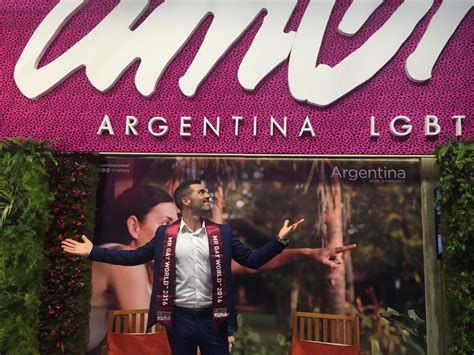 Mr Gay Pride España y Mr Gay World promocionan el turismo LGBT en Argentina Mr Gay España