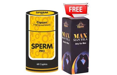 Cipzer Sperm Pro Capsule Max Man Tila Free Uses Price Dosage Side Effects Substitute